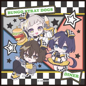 文豪ストレイドッグス_ハンドタオル／A　ぱすてるぽっぷ