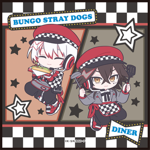 文豪ストレイドッグス_ハンドタオル／C　ぱすてるぽっぷ