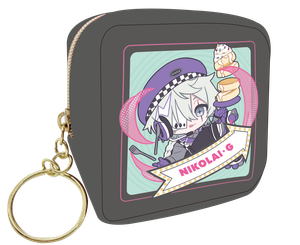 文豪ストレイドッグス_スクエアポーチ／ニコライ・G　ぱすてるぽっぷ