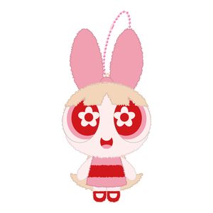 パワーパフガールズ_ぬいぐるみキーホルダー(ブロッサム)