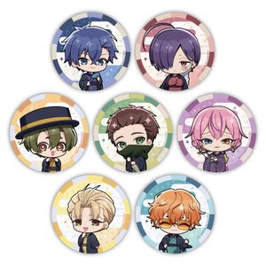 拷問バイトくんの日常_トレーディング缶バッジ(和服/ミニキャラ)【BOX／7個入り】