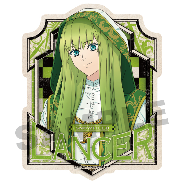 Fate/strange Fake_トラベルステッカー 3.ランサー