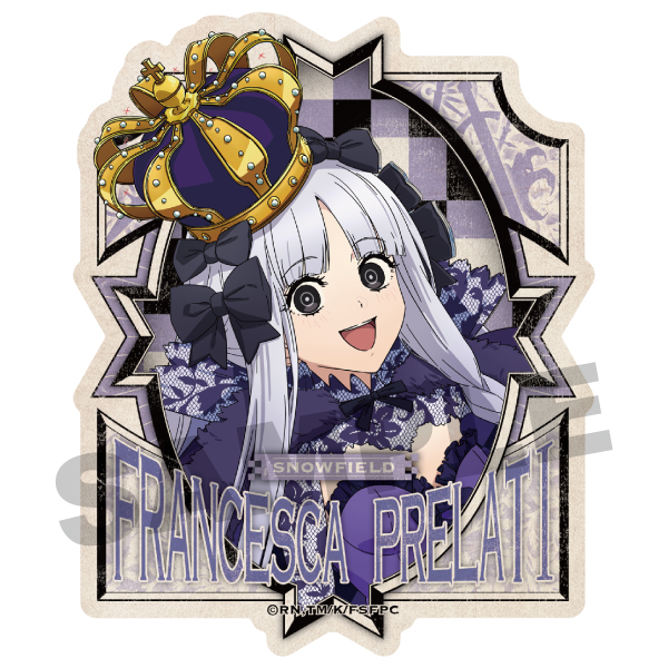 Fate/strange Fake_トラベルステッカー 4.フランチェスカ・プレラーティ