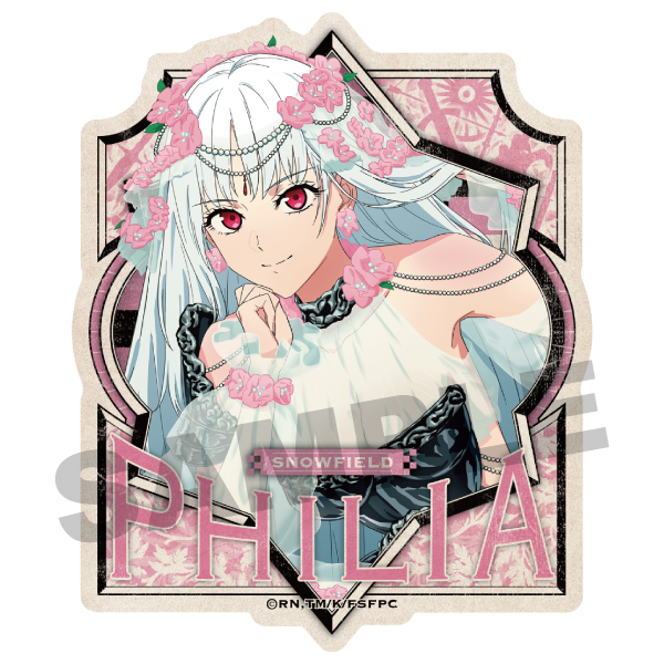 Fate/strange Fake_トラベルステッカー 5.フィリア