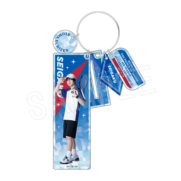 ミュージカル テニスの王子様 4thシーズン 青学(せいがく)vs四天宝寺_ホロアクリルスタンドキーホルダー 越前リョーマ