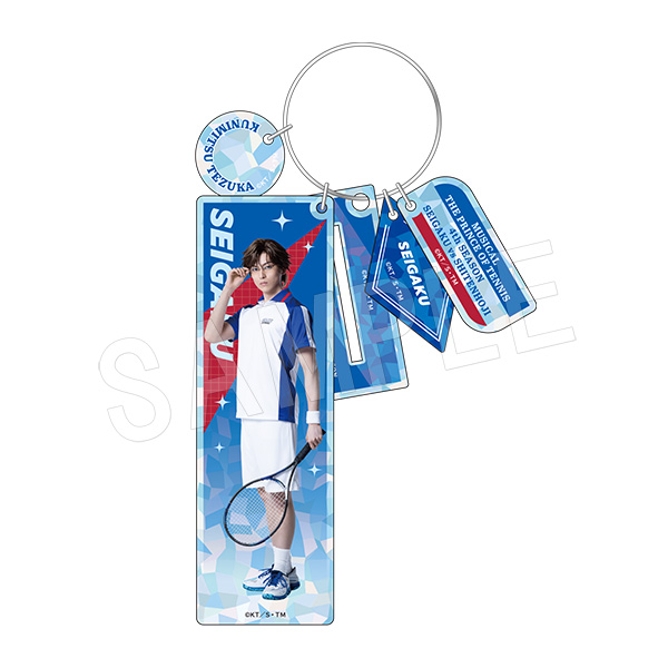 ミュージカル テニスの王子様 4thシーズン 青学(せいがく)vs四天宝寺_ホロアクリルスタンドキーホルダー 手塚国光