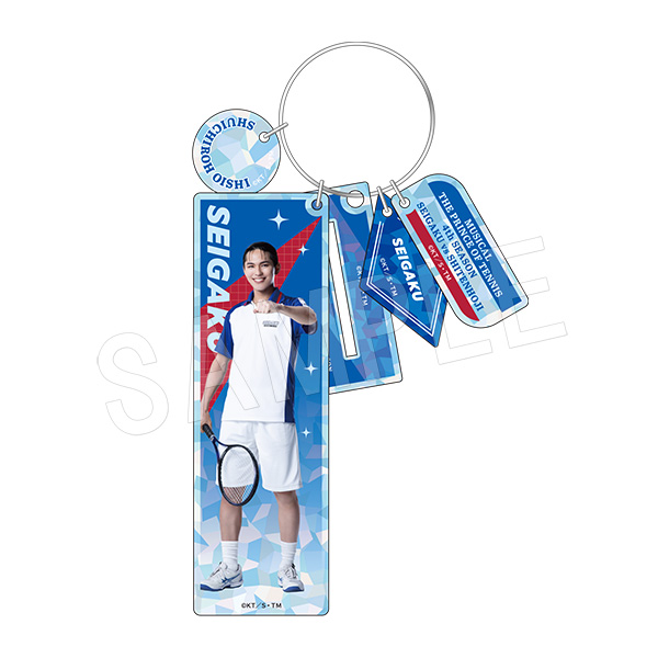 ミュージカル テニスの王子様 4thシーズン 青学(せいがく)vs四天宝寺_ホロアクリルスタンドキーホルダー 大石秀一郎