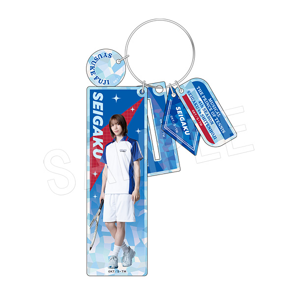 ミュージカル テニスの王子様 4thシーズン 青学(せいがく)vs四天宝寺_ホロアクリルスタンドキーホルダー 不二周助