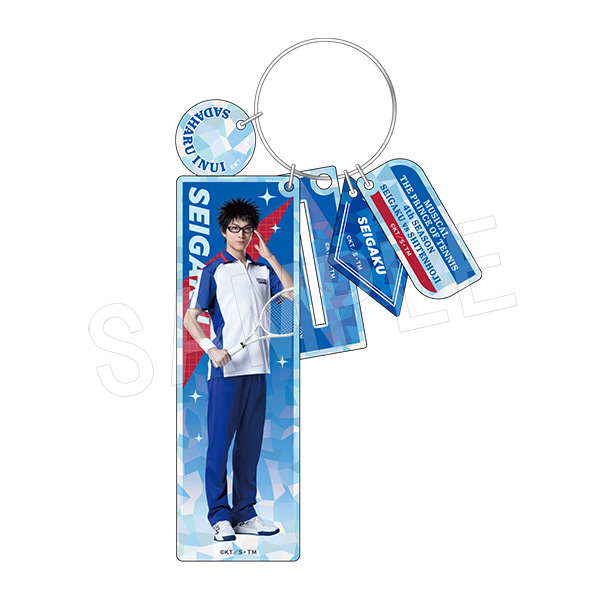 ミュージカル テニスの王子様 4thシーズン 青学(せいがく)vs四天宝寺_ホロアクリルスタンドキーホルダー 乾貞治