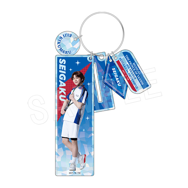 ミュージカル テニスの王子様 4thシーズン 青学(せいがく)vs四天宝寺_ホロアクリルスタンドキーホルダー 菊丸英二