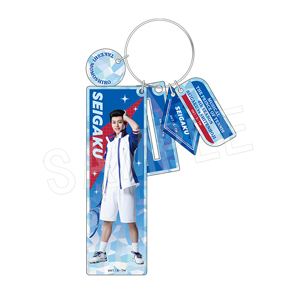 ミュージカル テニスの王子様 4thシーズン 青学(せいがく)vs四天宝寺_ホロアクリルスタンドキーホルダー 桃城武