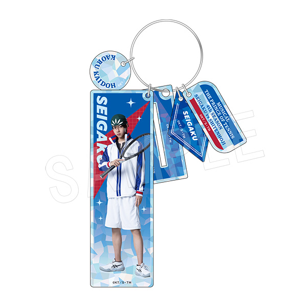 ミュージカル テニスの王子様 4thシーズン 青学(せいがく)vs四天宝寺_ホロアクリルスタンドキーホルダー 海堂薫