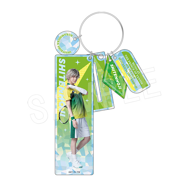 ミュージカル テニスの王子様 4thシーズン 青学(せいがく)vs四天宝寺_ホロアクリルスタンドキーホルダー 白石蔵ノ介