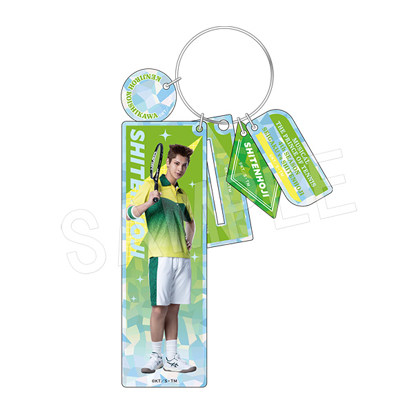 ミュージカル テニスの王子様 4thシーズン 青学(せいがく)vs四天宝寺_ホロアクリルスタンドキーホルダー 小石川健二郎
