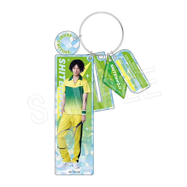 ミュージカル テニスの王子様 4thシーズン 青学(せいがく)vs四天宝寺_ホロアクリルスタンドキーホルダー 千歳千里