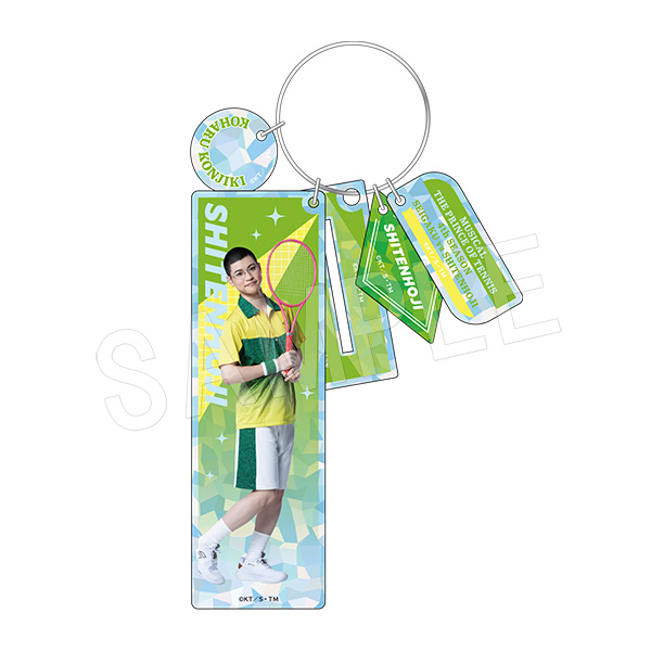 ミュージカル テニスの王子様 4thシーズン 青学(せいがく)vs四天宝寺_ホロアクリルスタンドキーホルダー 金色小春