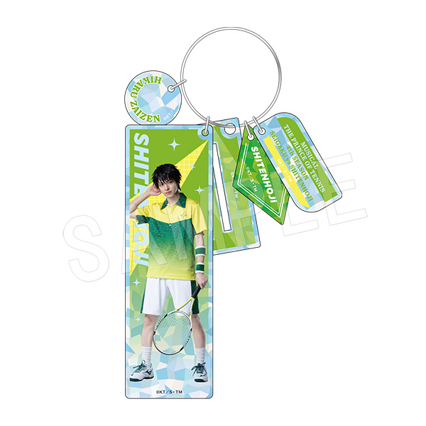 ミュージカル テニスの王子様 4thシーズン 青学(せいがく)vs四天宝寺_ホロアクリルスタンドキーホルダー 財前光