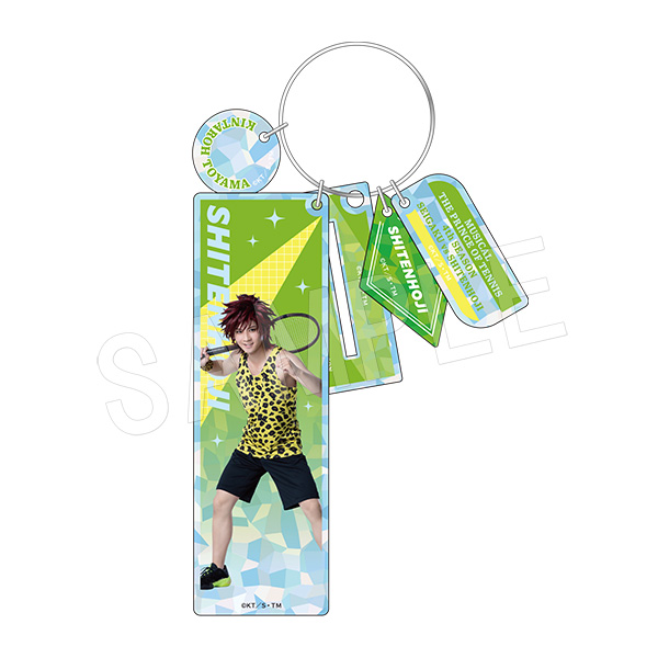 ミュージカル テニスの王子様 4thシーズン 青学(せいがく)vs四天宝寺_ホロアクリルスタンドキーホルダー 遠山金太郎