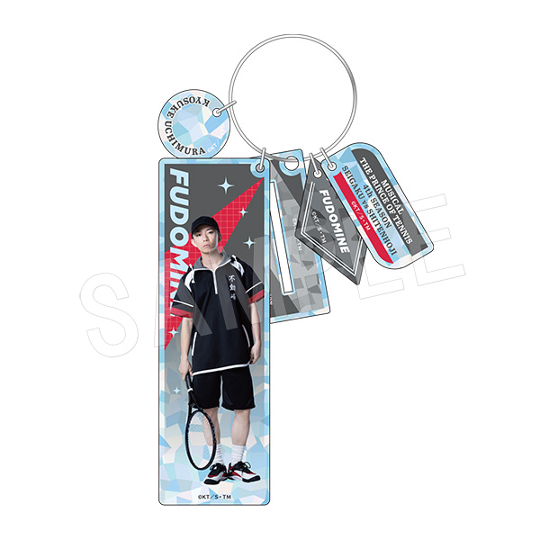 ミュージカル テニスの王子様 4thシーズン 青学(せいがく)vs四天宝寺_ホロアクリルスタンドキーホルダー 内村京介