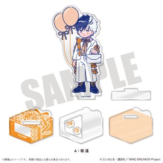 WIND BREAKER ウィンブレ 桜遥 文房具カフェ アクリルスタンド Amazon.co.jp: ウィンブレ ウィンドブレイカー アクリルスタンド