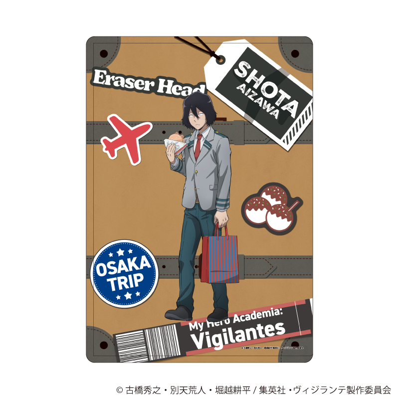 ヴィジランテ -僕のヒーローアカデミア ILLEGALS-_キャラクリアケース12/相澤消太 大阪観光ver.(描き下ろし)