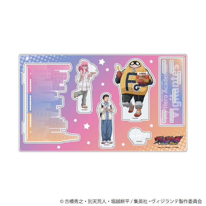 ヴィジランテ -僕のヒーローアカデミア ILLEGALS-_プレミアム アクリルジオラマプレート02/大阪観光ver.A(描き下ろし)