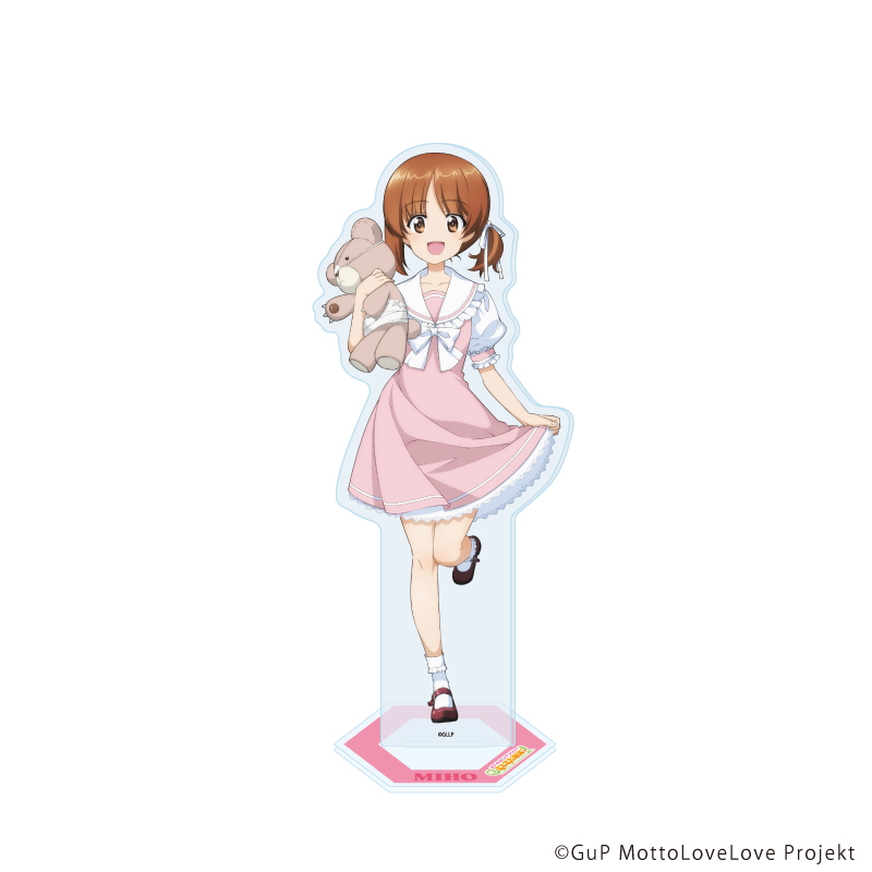 ガールズ＆パンツァー もっとらぶらぶ作戦です！_アクリルスタンド27/西住 みほ 制服アレンジver.(描き下ろしイラスト)