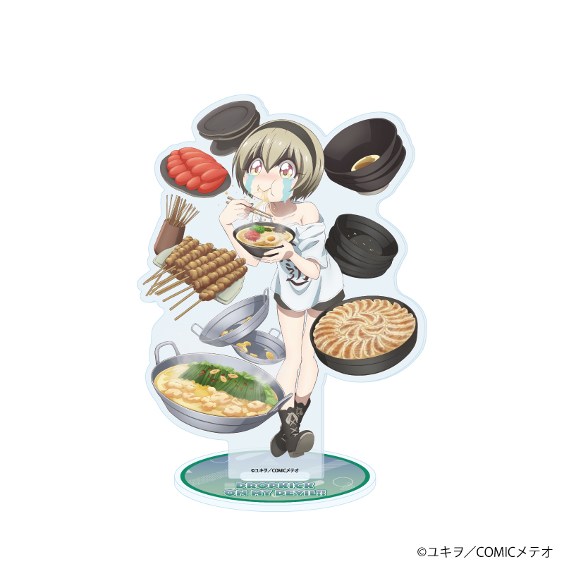 邪神ちゃんドロップキック_アクリルスタンド33/ぺこら ご当地ver. (描き下ろしイラスト)