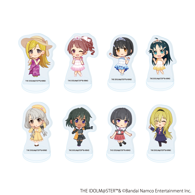 アイドルマスター シンデレラガールズ_アクリルぷちスタンド05/ぷちデレラver. コンプリートセットB(全8種)(公式イラスト)【BOX/8個入り】