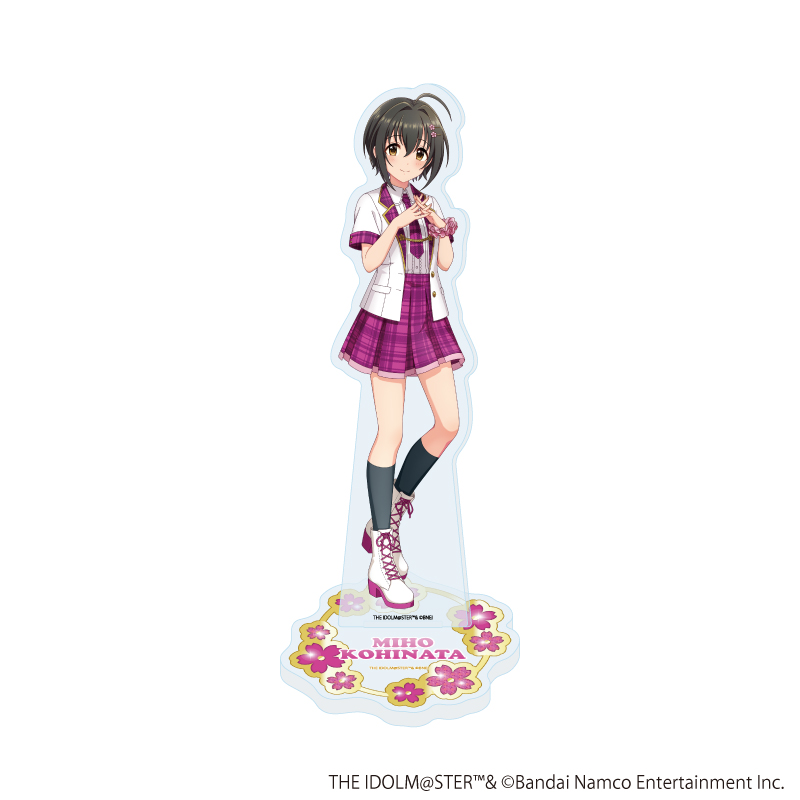 アイドルマスター シンデレラガールズ_アクリルスタンド25/小日向美穂 制服アイドル衣装風(描き下ろしイラスト)
