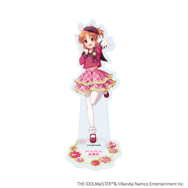 アイドルマスター シンデレラガールズ_アクリルスタンド30/安部菜々 制服アイドル衣装風(描き下ろしイラスト)