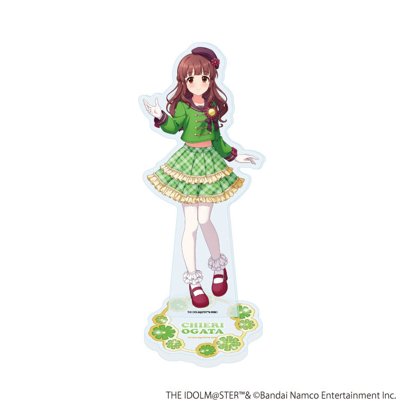 アイドルマスター シンデレラガールズ_アクリルスタンド32/緒方智絵里 制服アイドル衣装風(描き下ろしイラスト)
