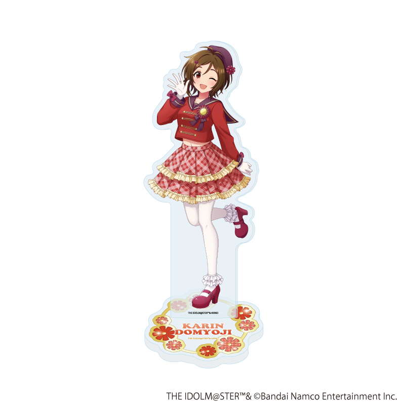 アイドルマスター シンデレラガールズ_アクリルスタンド33/道明寺歌鈴 制服アイドル衣装風(描き下ろしイラスト)