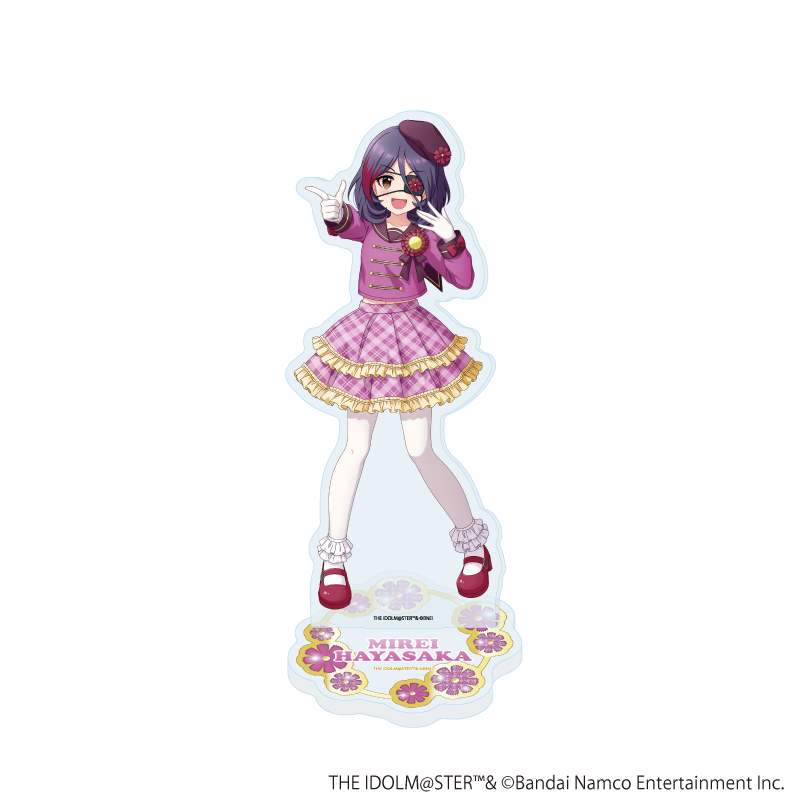 アイドルマスター シンデレラガールズ_アクリルスタンド34/早坂美玲 制服アイドル衣装風(描き下ろしイラスト)