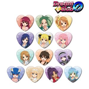 ドリームクラブ_トレーディングハート型缶バッジ(単位/コンプリートBOX／13パック入り)