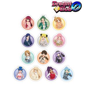 ドリームクラブ_トレーディングダイカットステッカー(単位/コンプリートBOX／13パック入り)