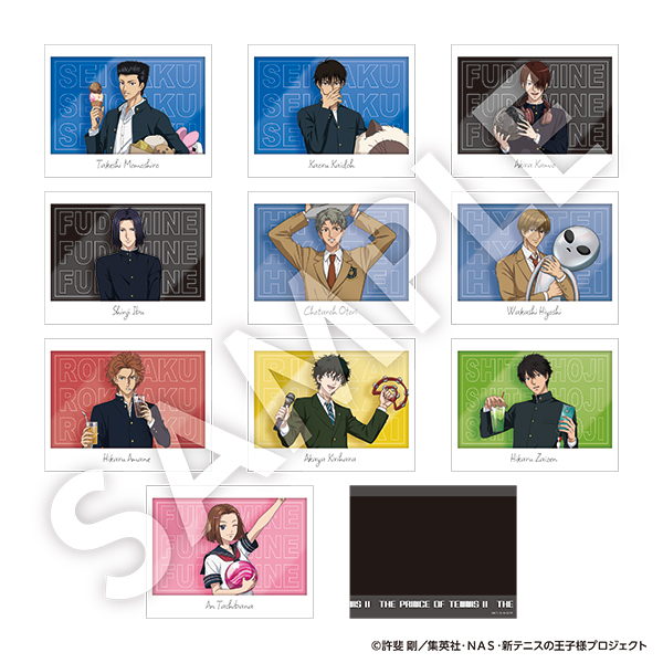 新テニスの王子様_スナップショット風カード Vol.5 全10種　【コンプリートOPP／10パック入り】