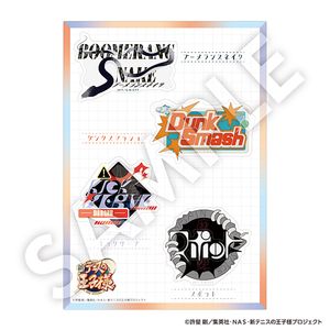 新テニスの王子様_技名ステッカー ダンクスマッシュ etc.（2枚入り）