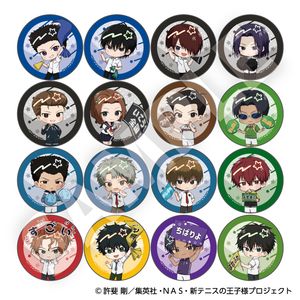 新テニスの王子様_フレフレンズ缶バッジ Vol.8 全16種　【コンプリートOPP／16個入り】
