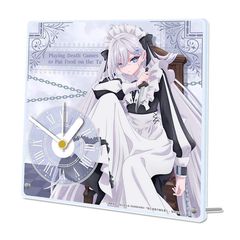 死亡遊戯で飯を食う。_アクリル置時計