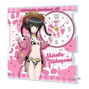 戦姫絶唱シンフォギアXV_描き下ろし アクリル置時計【月読 調】カウガールver.