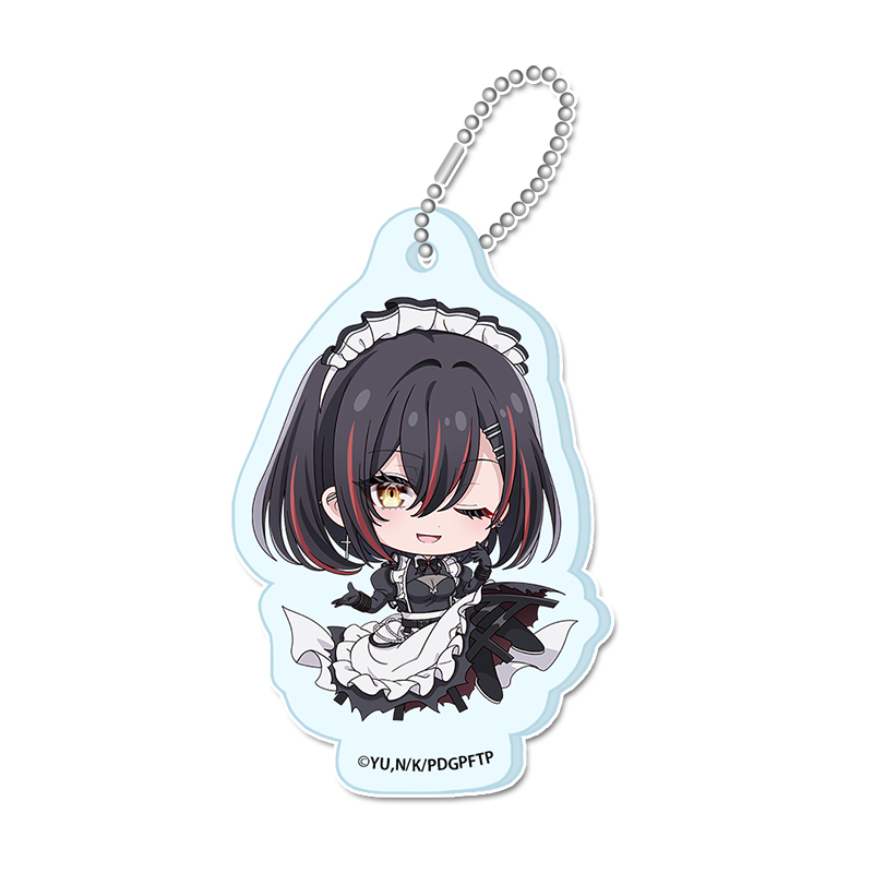 死亡遊戯で飯を食う。_ぷちちょこミニアクリルキーホルダー【黒糖】