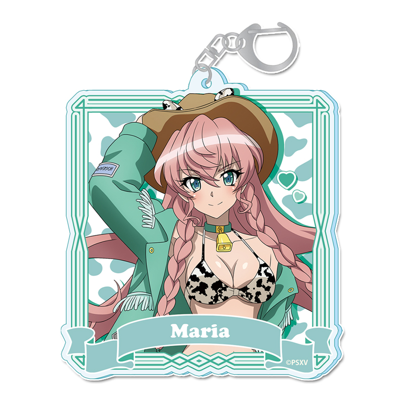 戦姫絶唱シンフォギアXV_描き下ろし アクリルキーホルダー【マリア・カデンツァヴナ・イヴ】カウガールver.