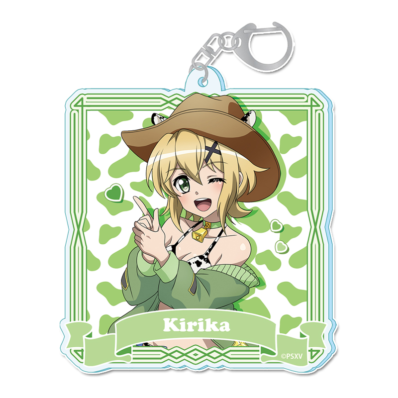 戦姫絶唱シンフォギアXV_描き下ろし アクリルキーホルダー【暁 切歌】カウガールver.