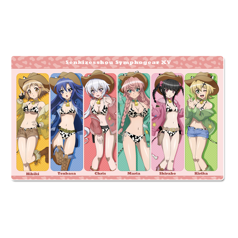 戦姫絶唱シンフォギアXV_描き下ろし デスクマット カウガールver.