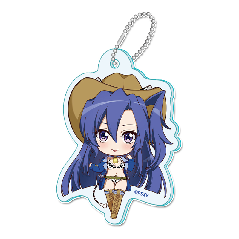 戦姫絶唱シンフォギアXV_ぷちちょこミニアクリルキーホルダー【風鳴 翼】カウガールver.