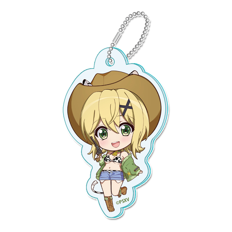 戦姫絶唱シンフォギアXV_ぷちちょこミニアクリルキーホルダー【暁 切歌】カウガールver.