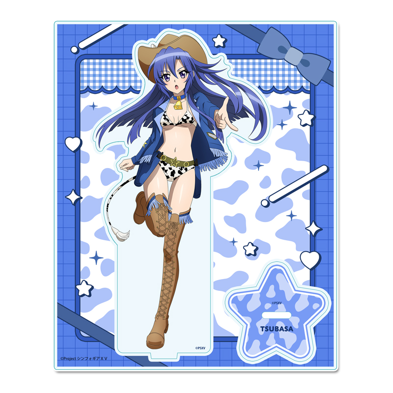 戦姫絶唱シンフォギアXV_描き下ろし アクリルスタンド【風鳴 翼】カウガールver.