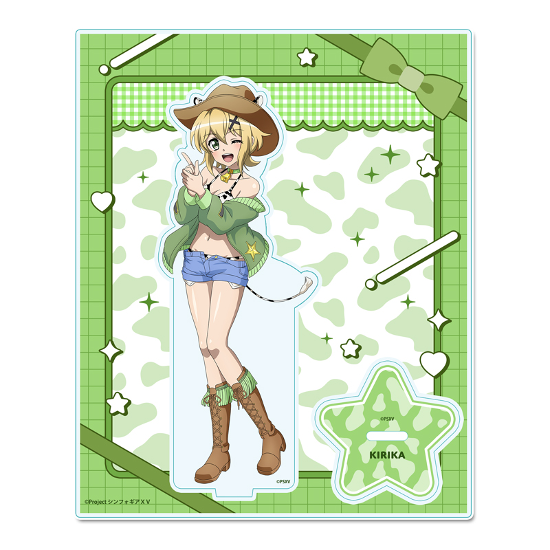 戦姫絶唱シンフォギアXV_描き下ろし アクリルスタンド【暁 切歌】カウガールver.