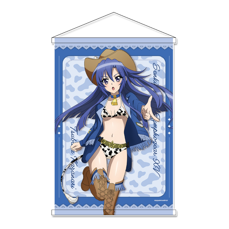 戦姫絶唱シンフォギアXV_描き下ろし B2タペストリー【風鳴 翼】カウガールver.